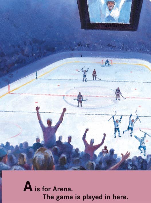 Z is for Zamboni: A Hockey Alphabet Board Book