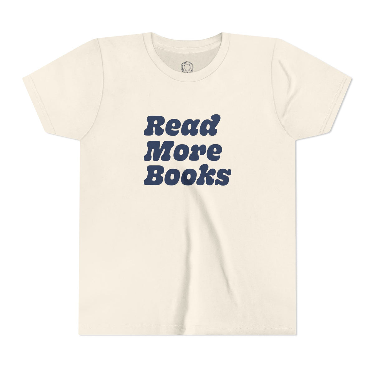 Youth Tee — "Read More Books" Roadside Reading Club Kids Shirt