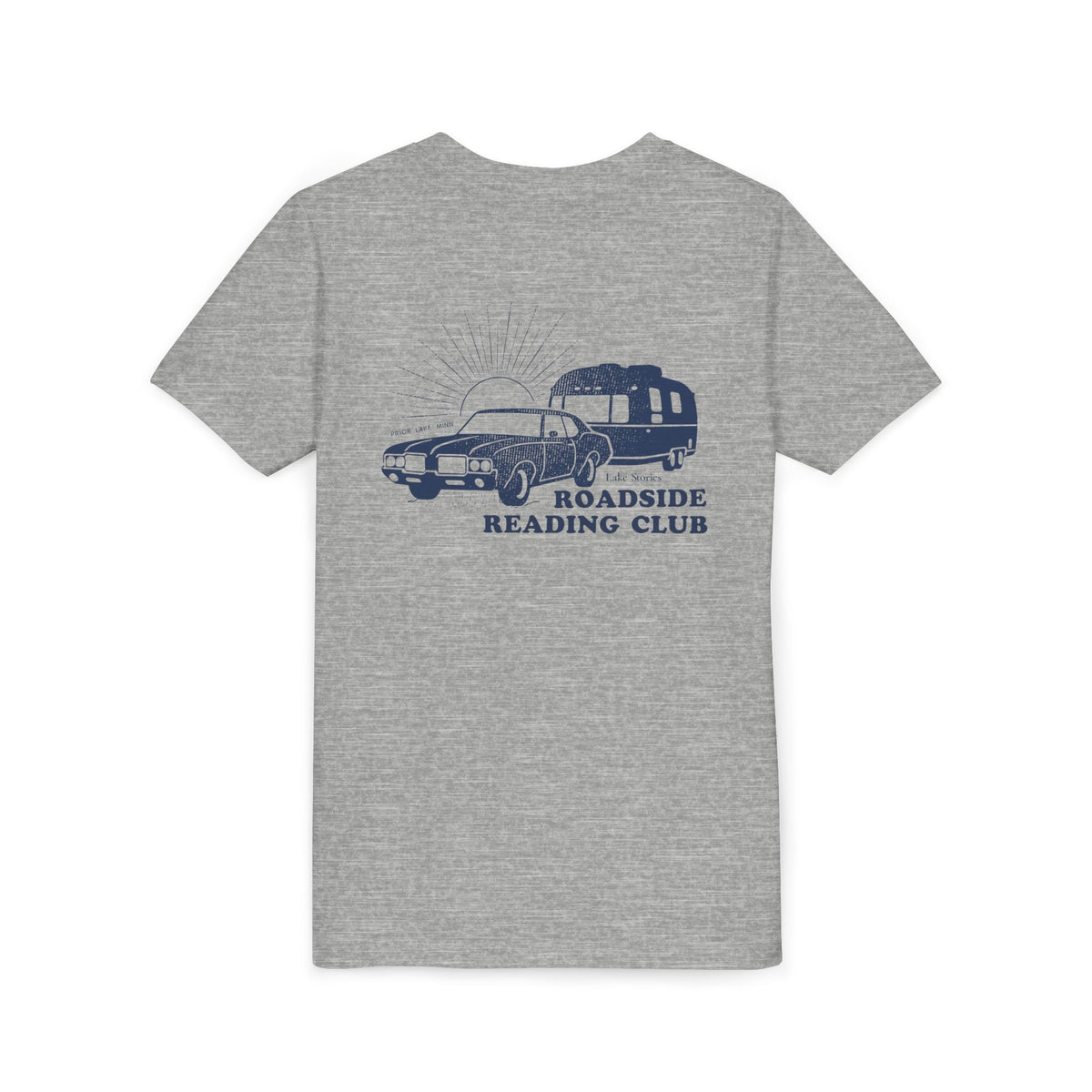 Youth Tee — "Read More Books" Roadside Reading Club Kids Shirt