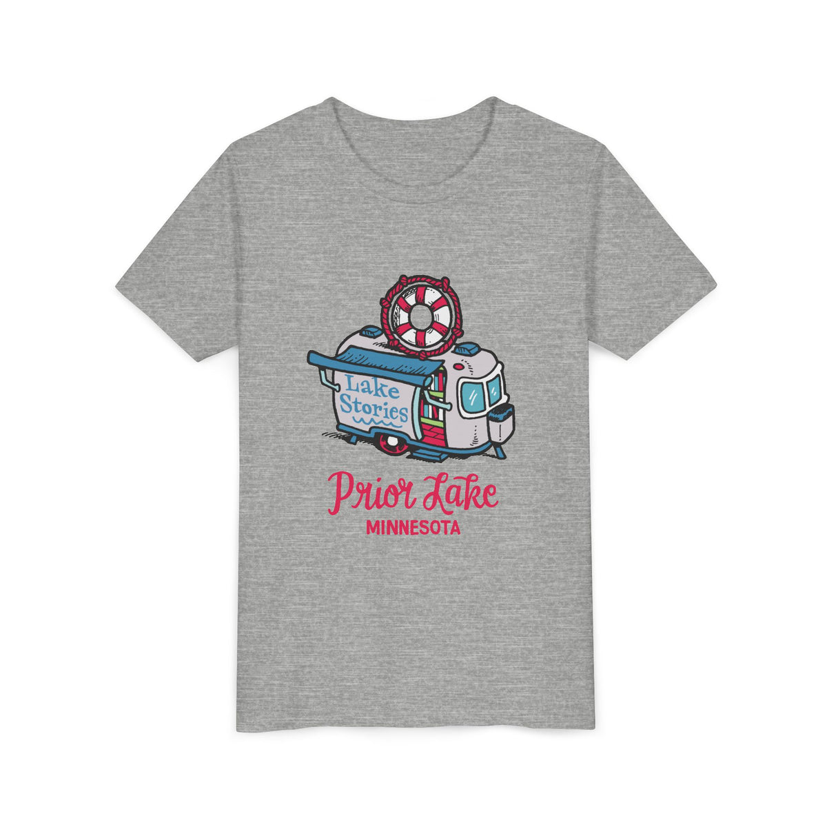Lake Stories Youth Tee: Original Artwork by Kevin Cannon