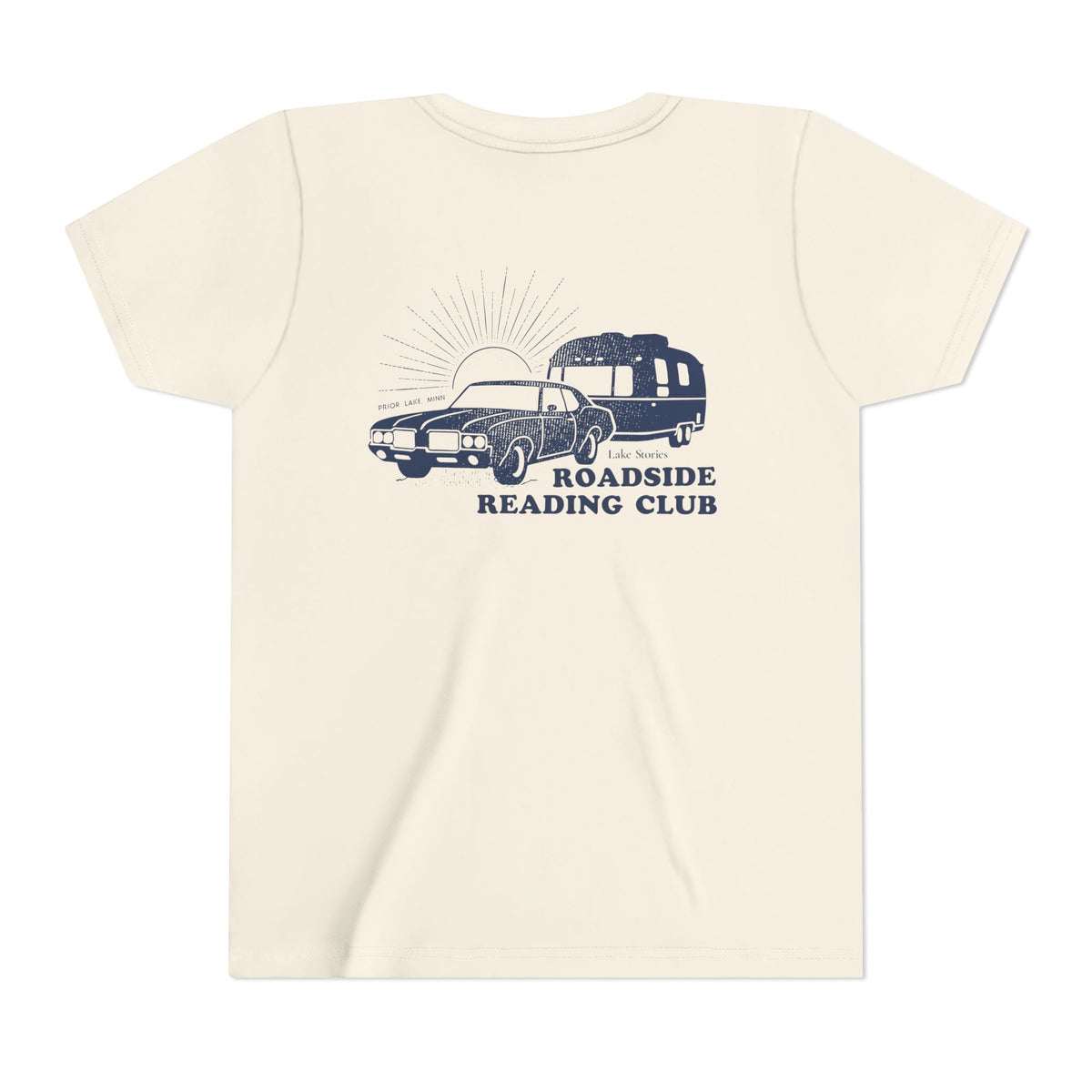 Youth Tee — "Read More Books" Roadside Reading Club Kids Shirt