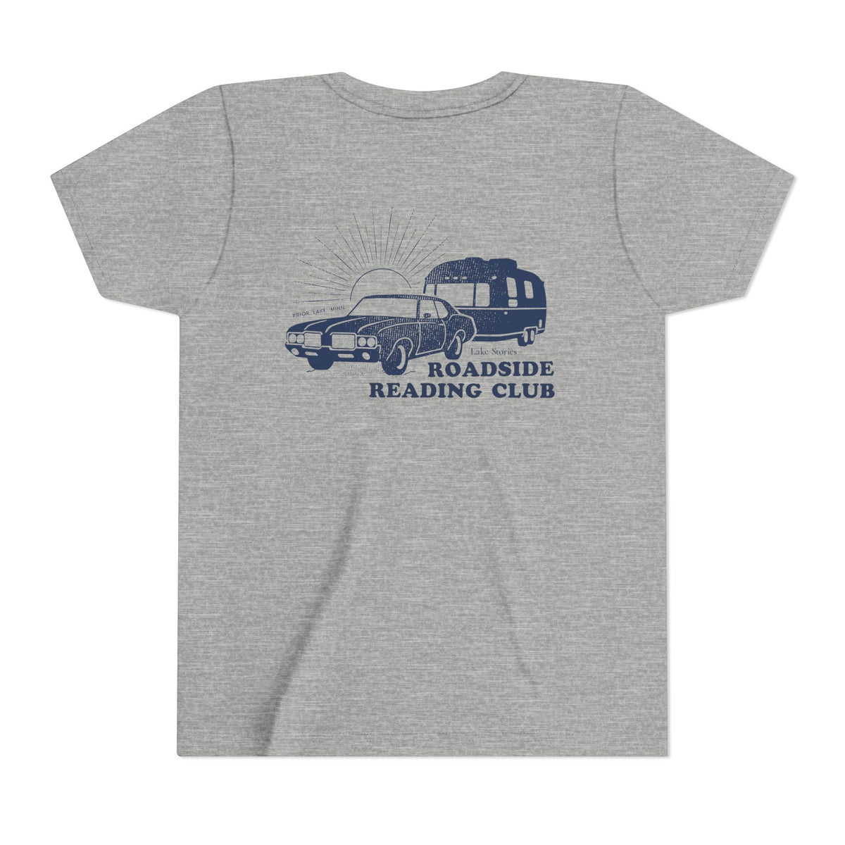 Youth Tee — "Read More Books" Roadside Reading Club Kids Shirt