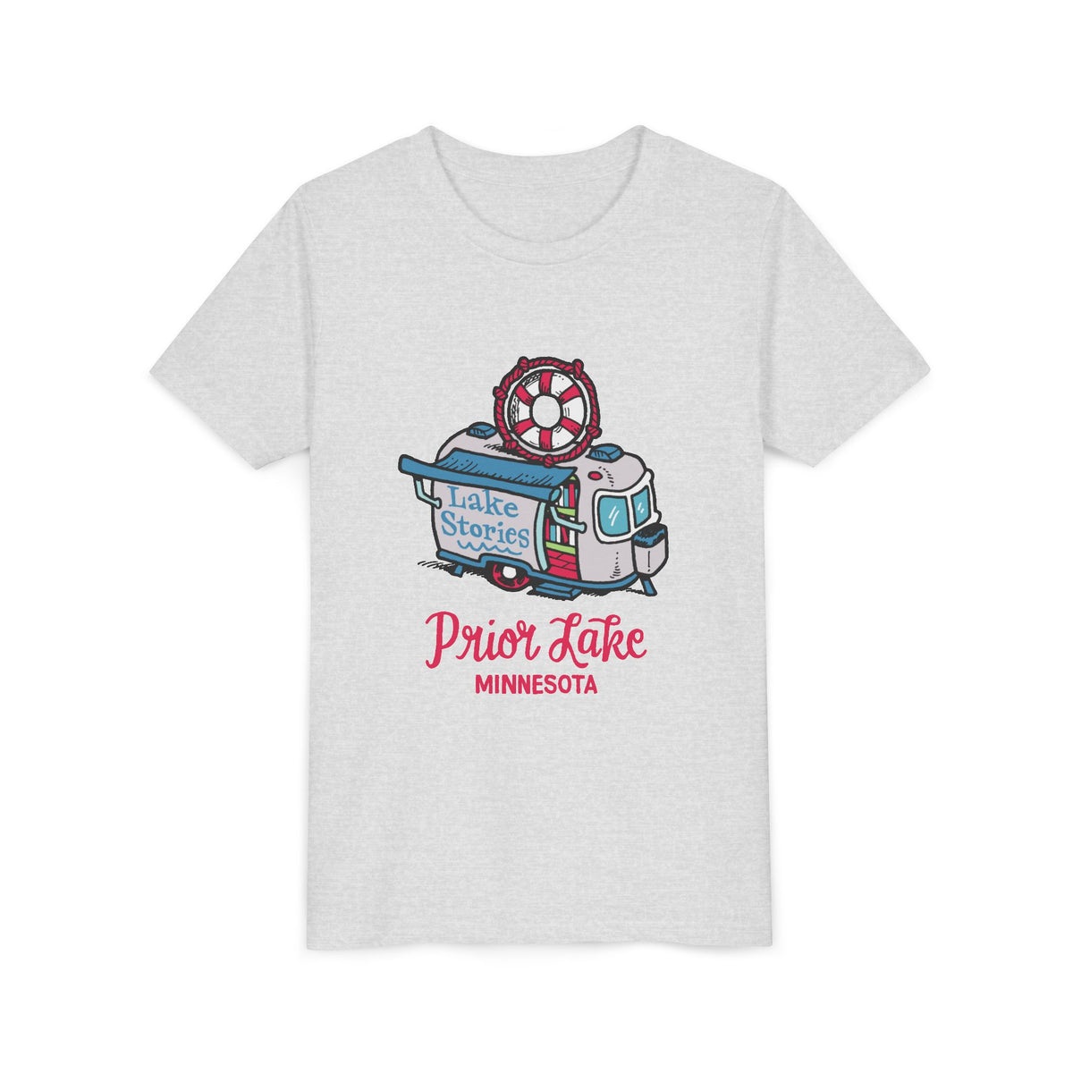 Lake Stories Youth Tee: Original Artwork by Kevin Cannon