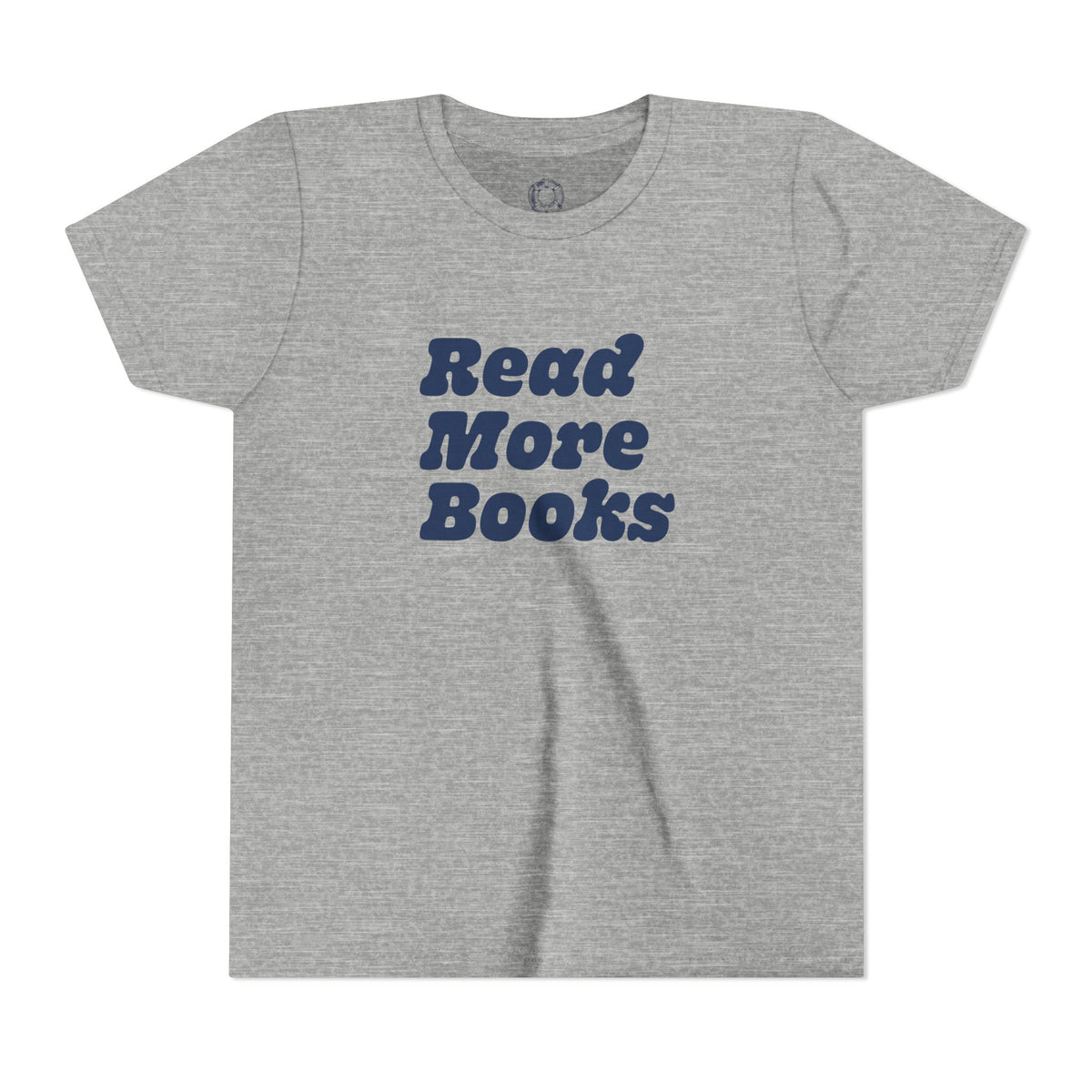 Youth Tee — "Read More Books" Roadside Reading Club Kids Shirt