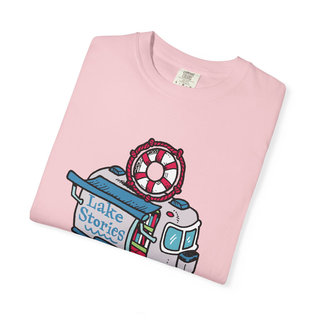 Lake Stories T-Shirt Original Artwork by Kevin Cannon