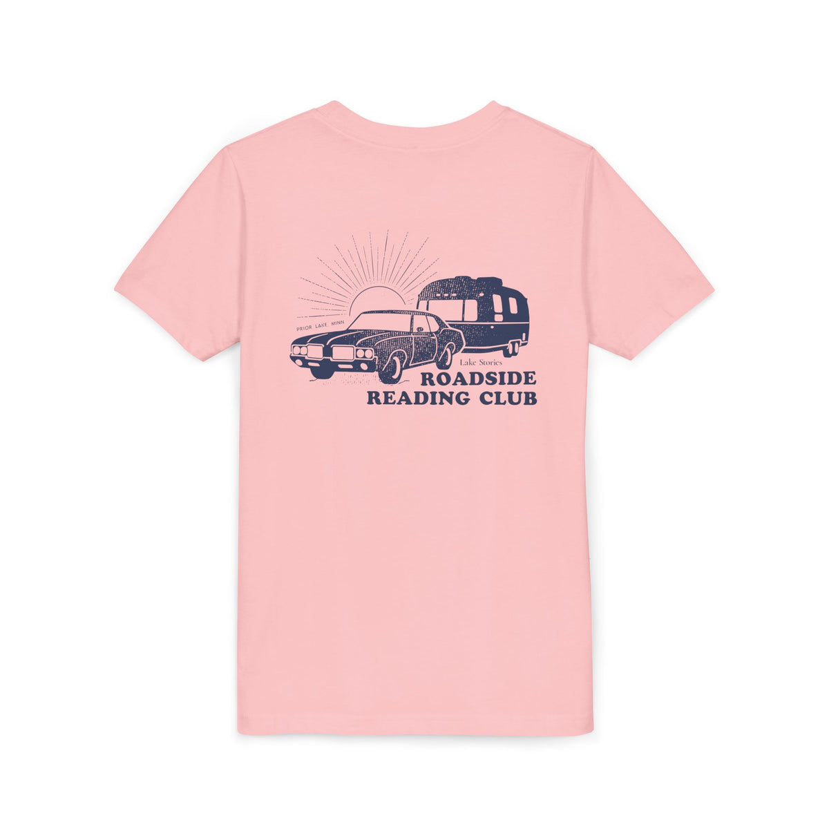 Youth Tee — "Read More Books" Roadside Reading Club Kids Shirt