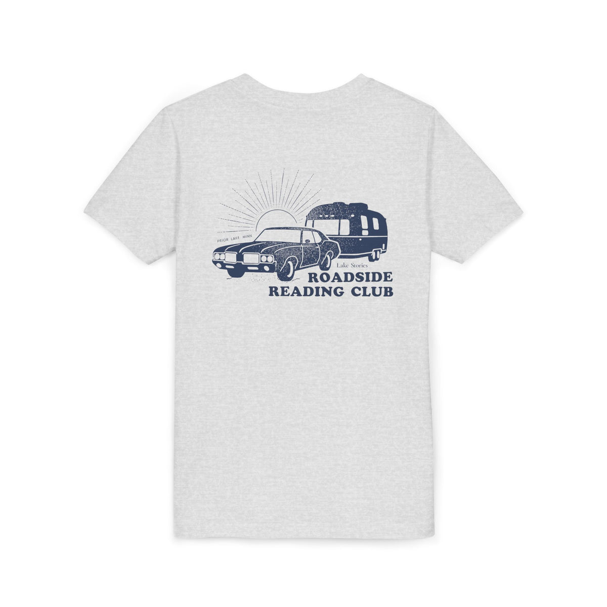 Youth Tee — "Read More Books" Roadside Reading Club Kids Shirt