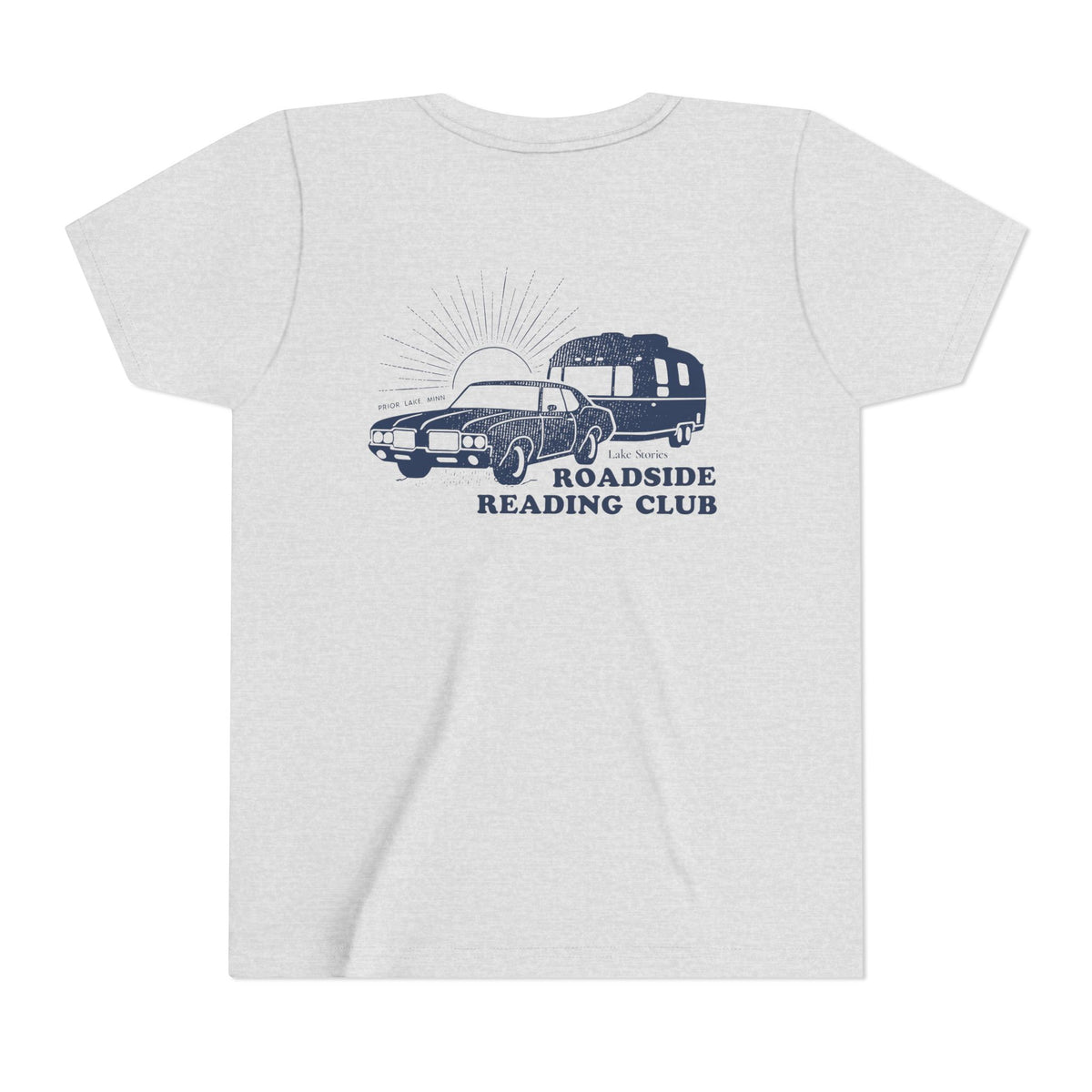 Youth Tee — "Read More Books" Roadside Reading Club Kids Shirt