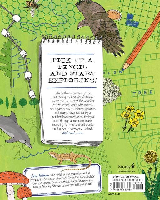 Nature Anatomy Activity Book