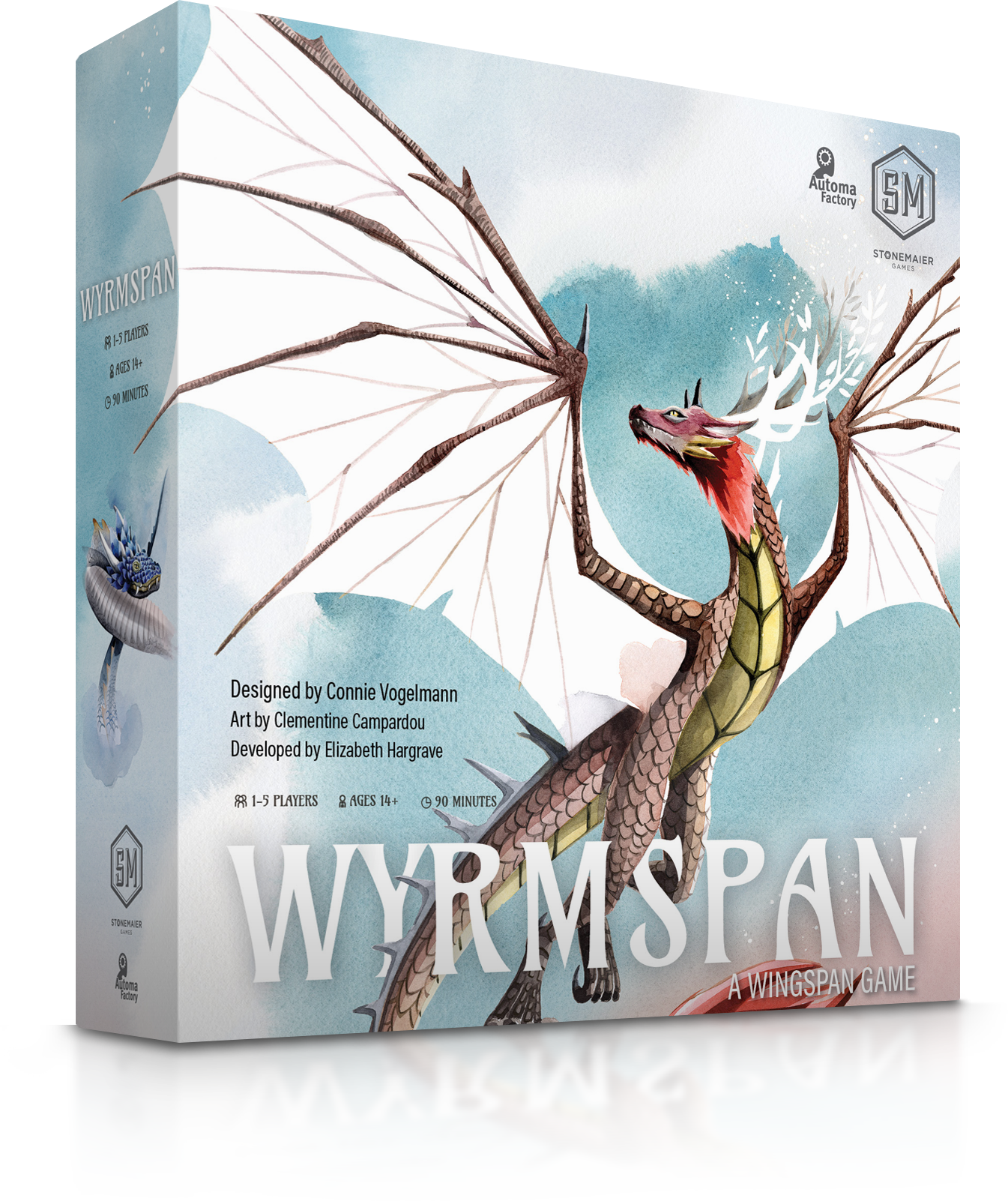 Wyrmspan dragon strategy board game by Stonemaier Games