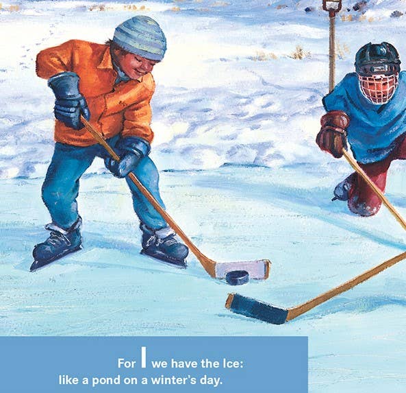 Z is for Zamboni: A Hockey Alphabet Board Book