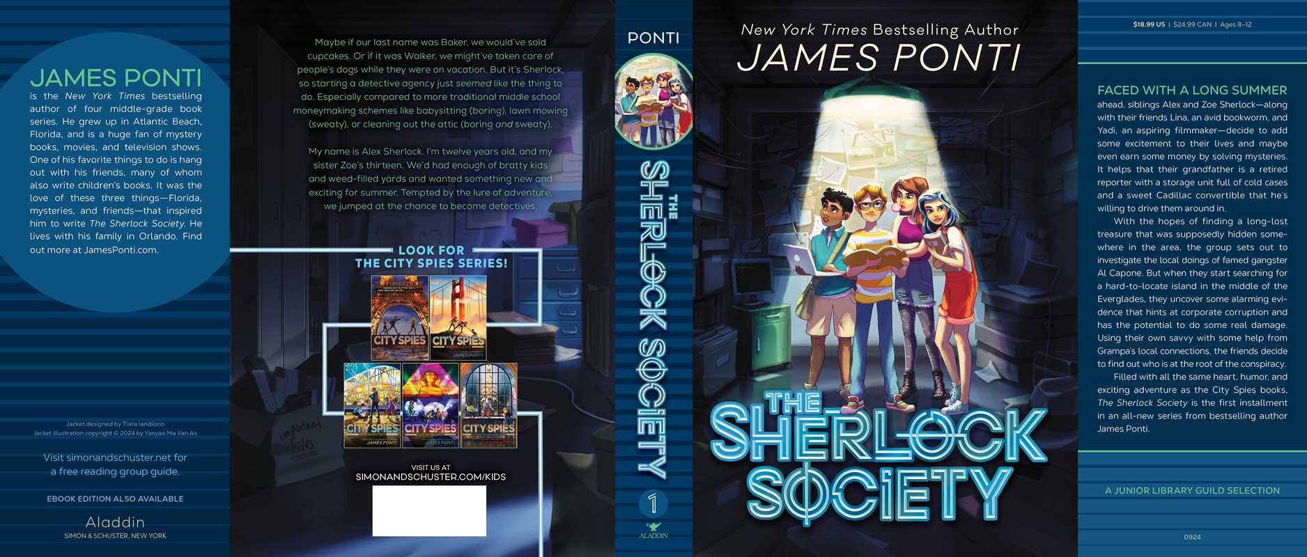 Sherlock Society by James Ponti