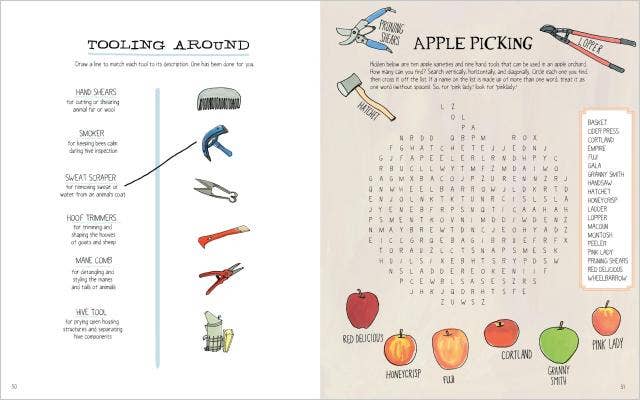 Farm Anatomy Activity Book