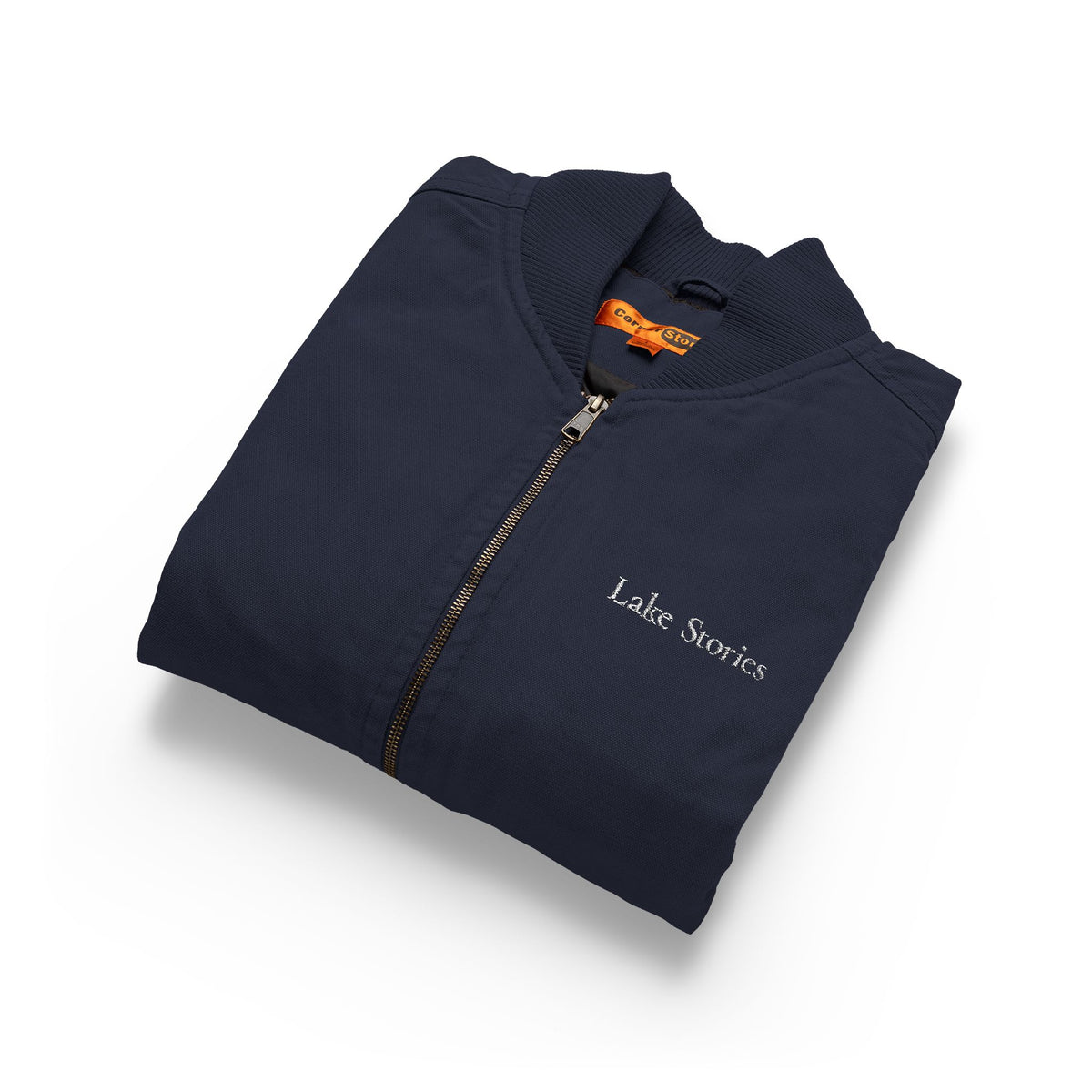 Embroidered Duck Cloth Work Vest — Rugged Cotton Utility Vest