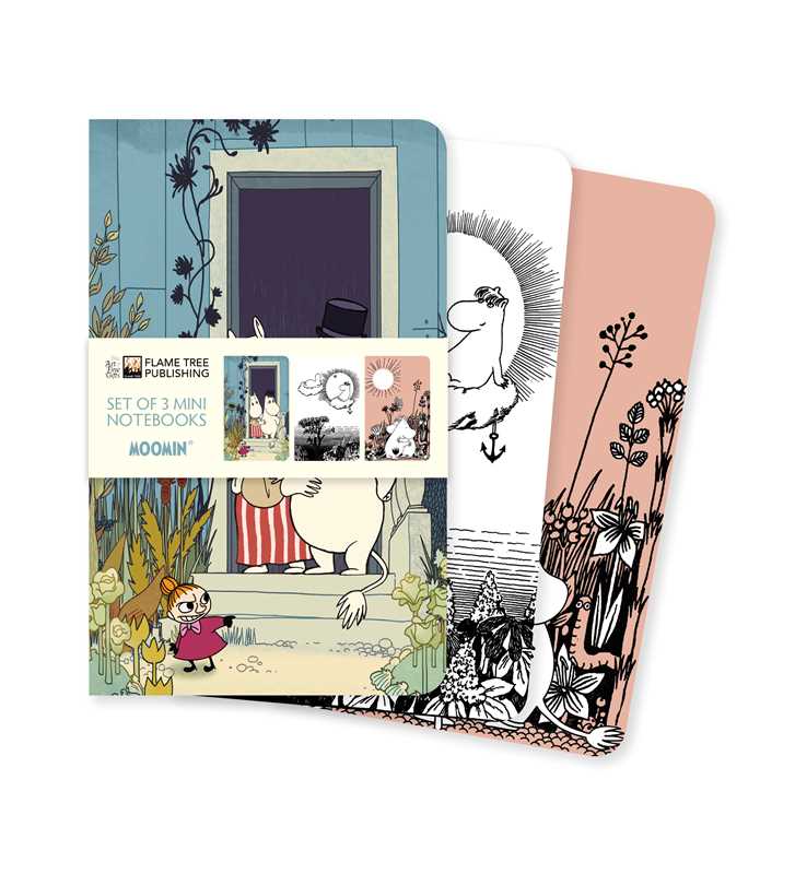 Moomin Set of 3 Mini Notebooks by