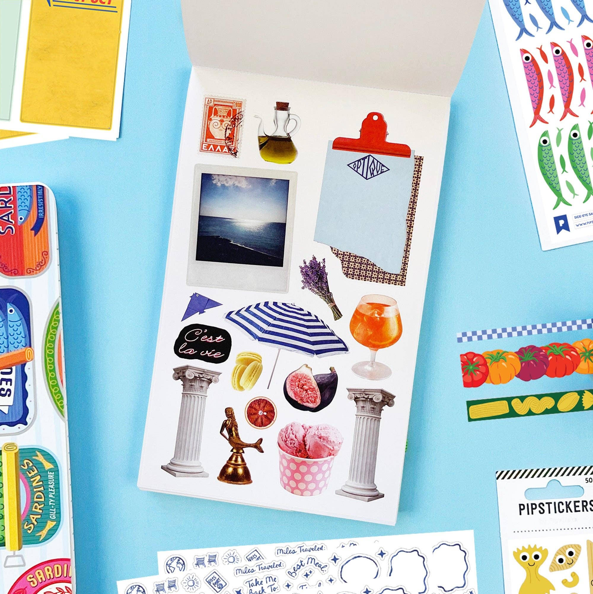 La Dolce Vita Junk Journal Sticker Book Volume 5