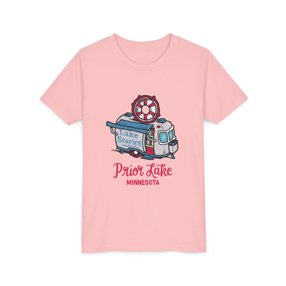 Lake Stories Youth Tee: Original Artwork by Kevin Cannon