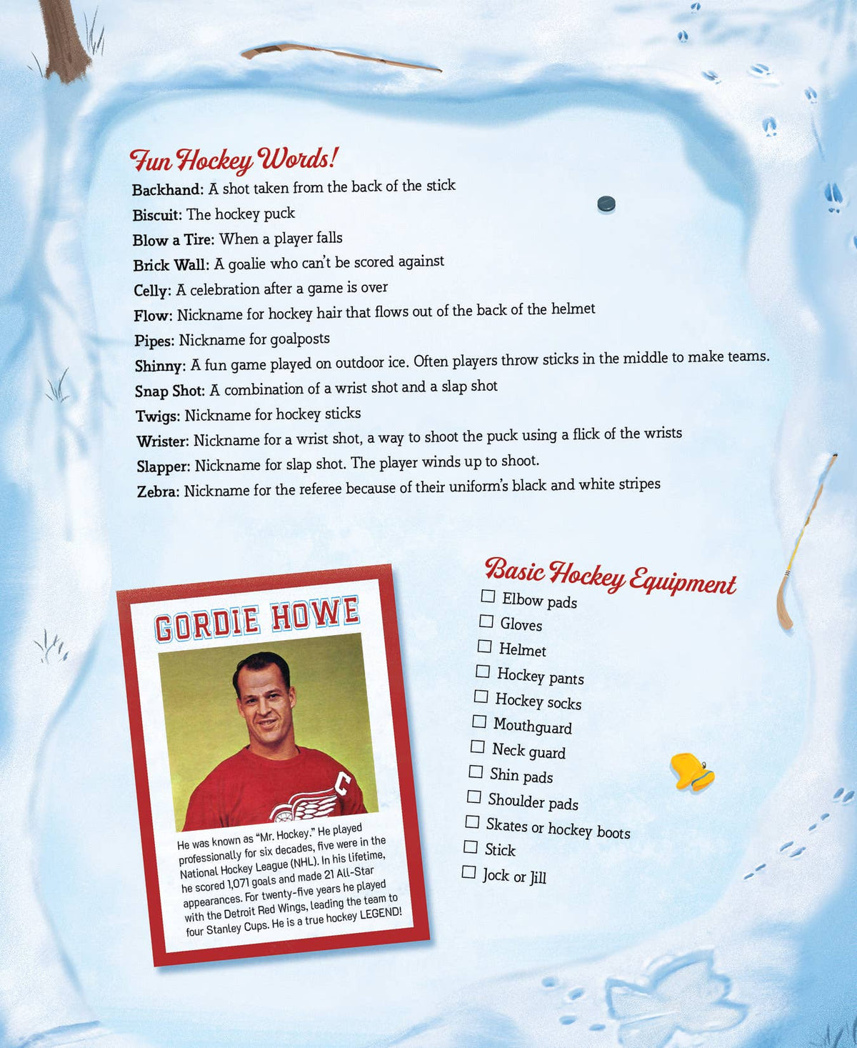 Twas the Night Before Shinny A Pond Hockey Tale Picture Book