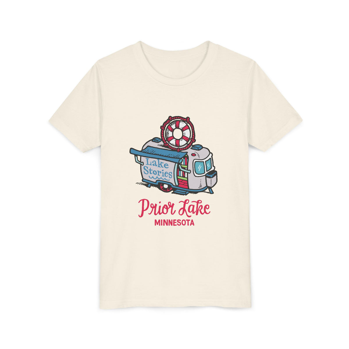 Lake Stories Youth Tee: Original Artwork by Kevin Cannon