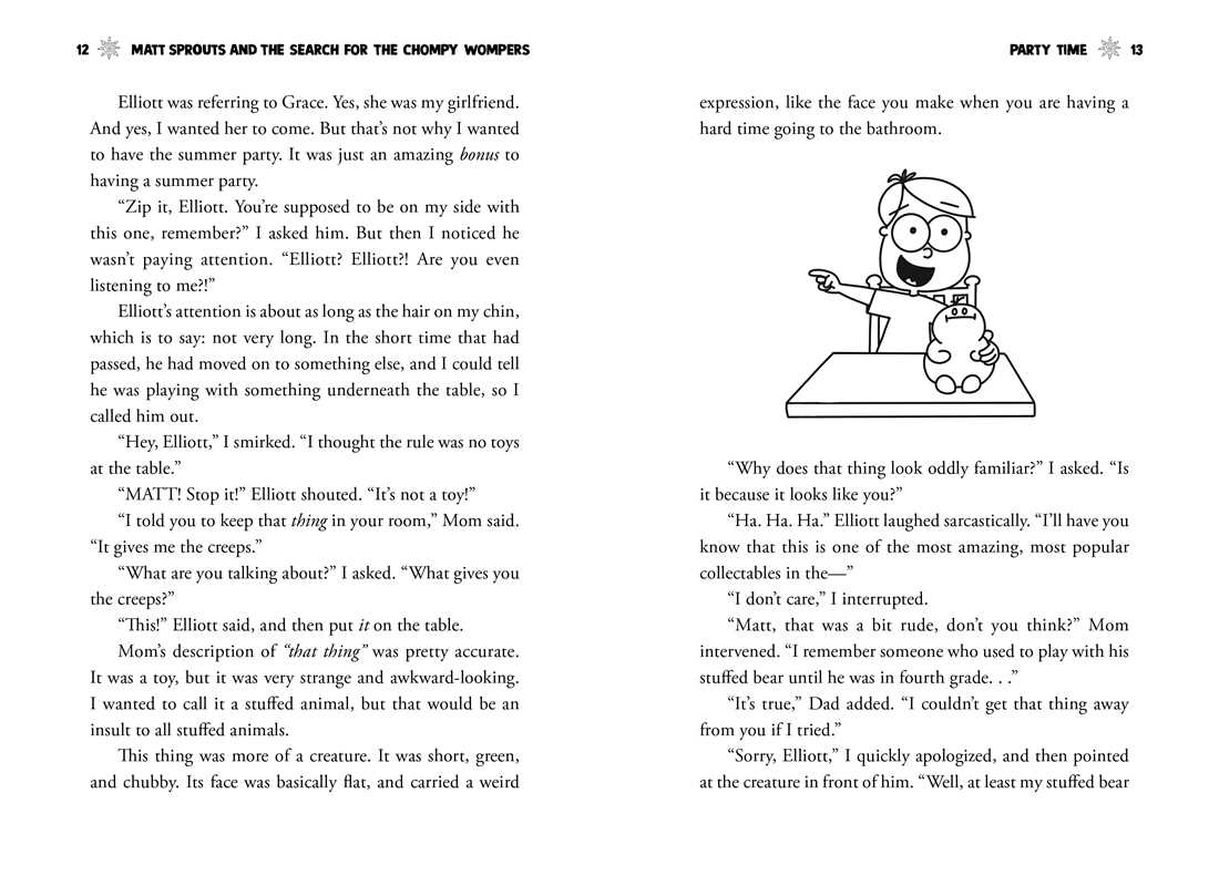 Matt Sprouts and the Search for the Chompy Wompers by Matthew  Eicheldinger