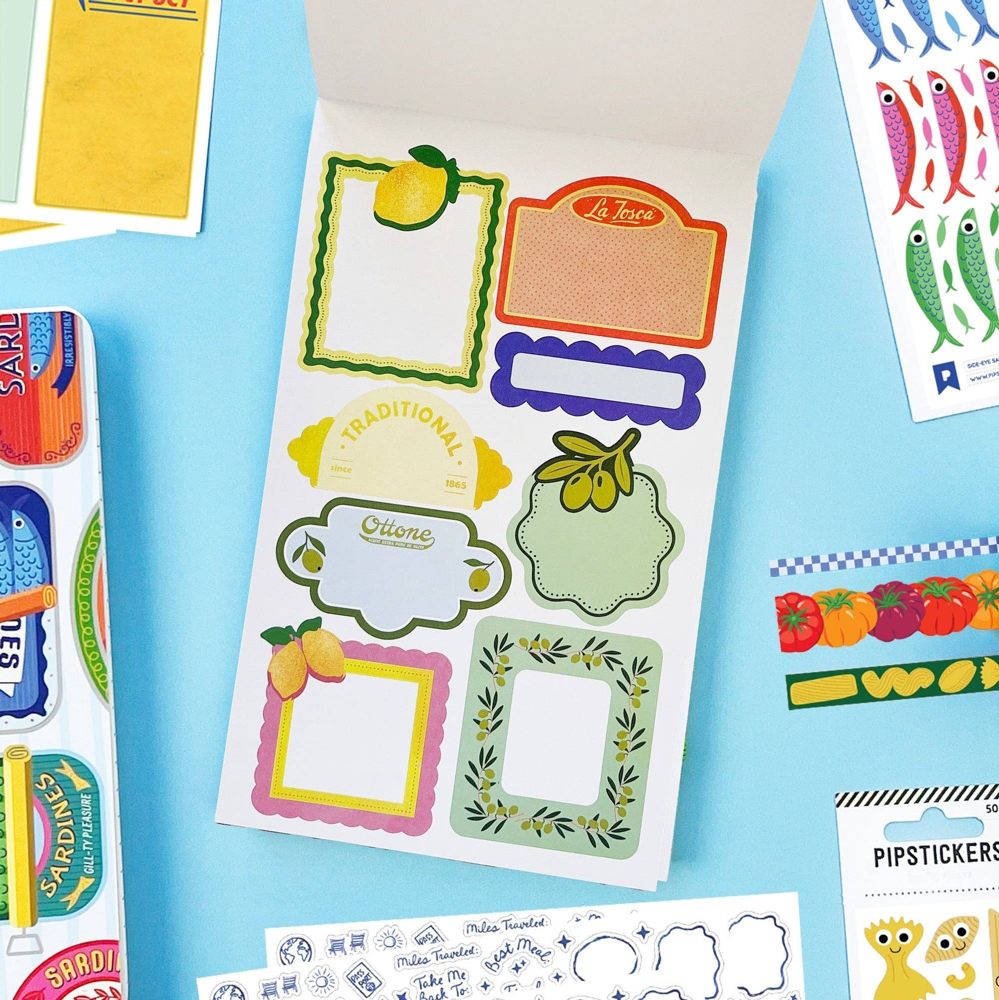 La Dolce Vita Junk Journal Sticker Book Volume 5