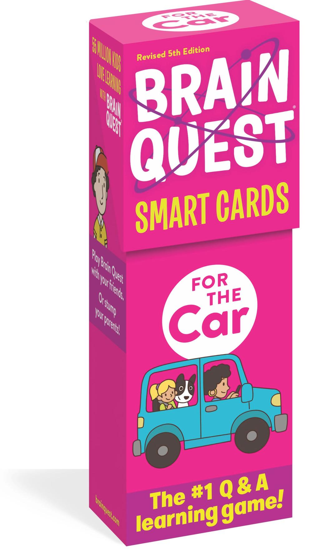 Cover of Brain Quest For the Car Smart Cards (Revised 5th Edition) by Workman Publishing