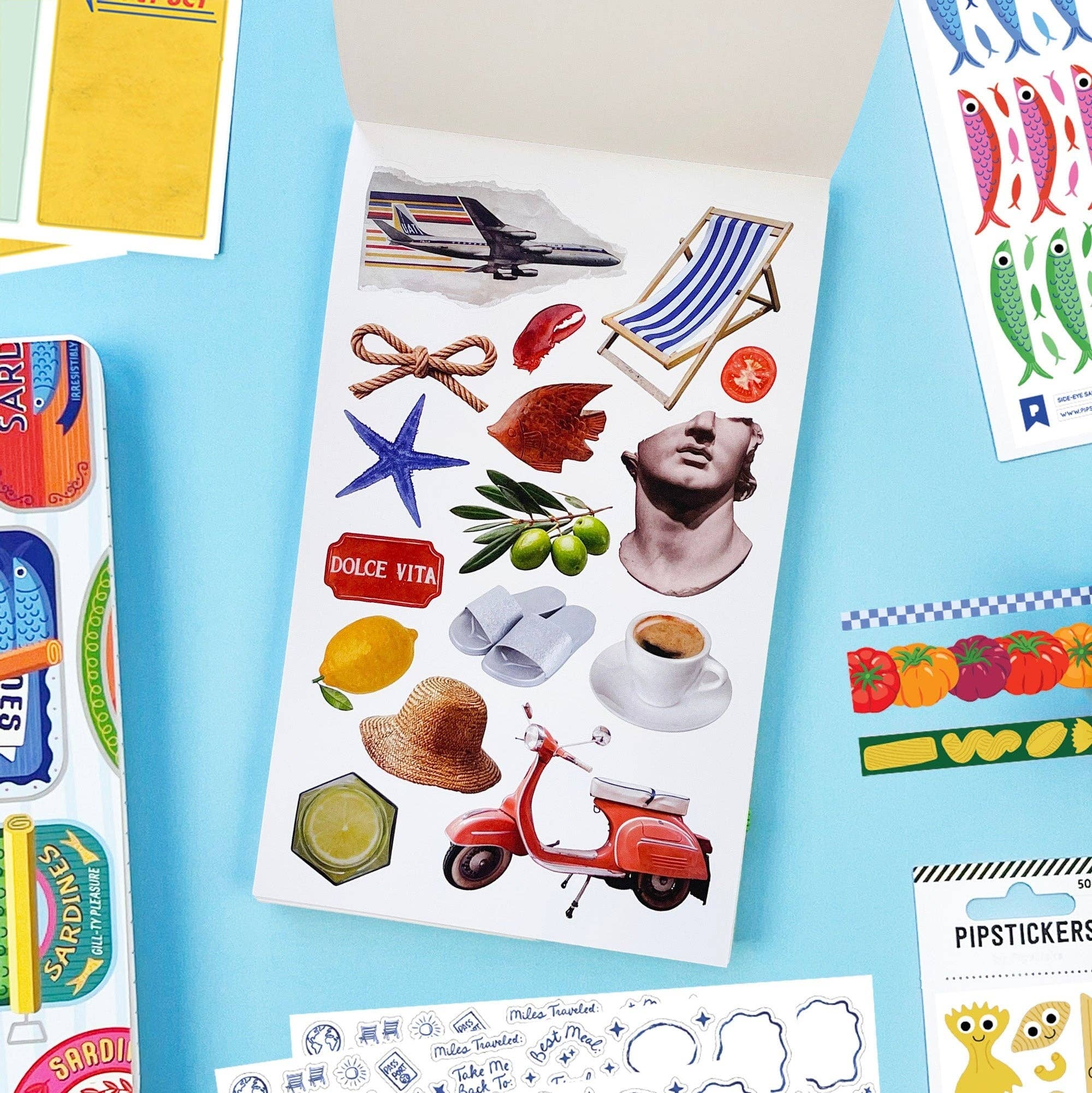 La Dolce Vita Junk Journal Sticker Book Volume 5