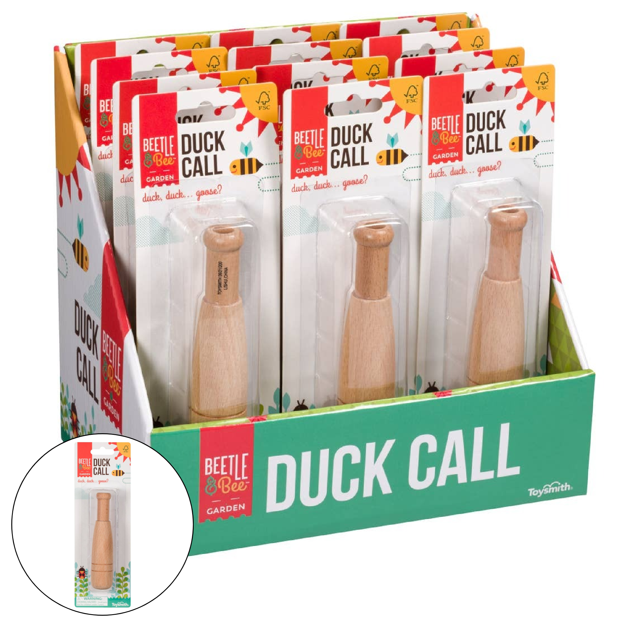 Beetle &amp; Bee Garden Duck Call
