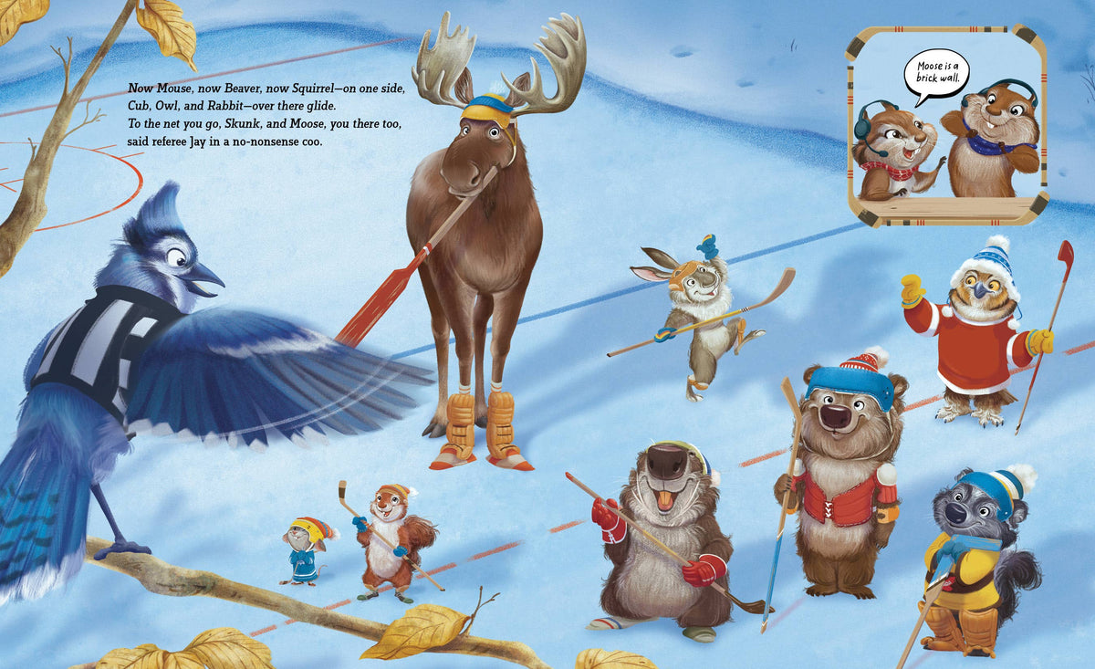 Twas the Night Before Shinny A Pond Hockey Tale Picture Book