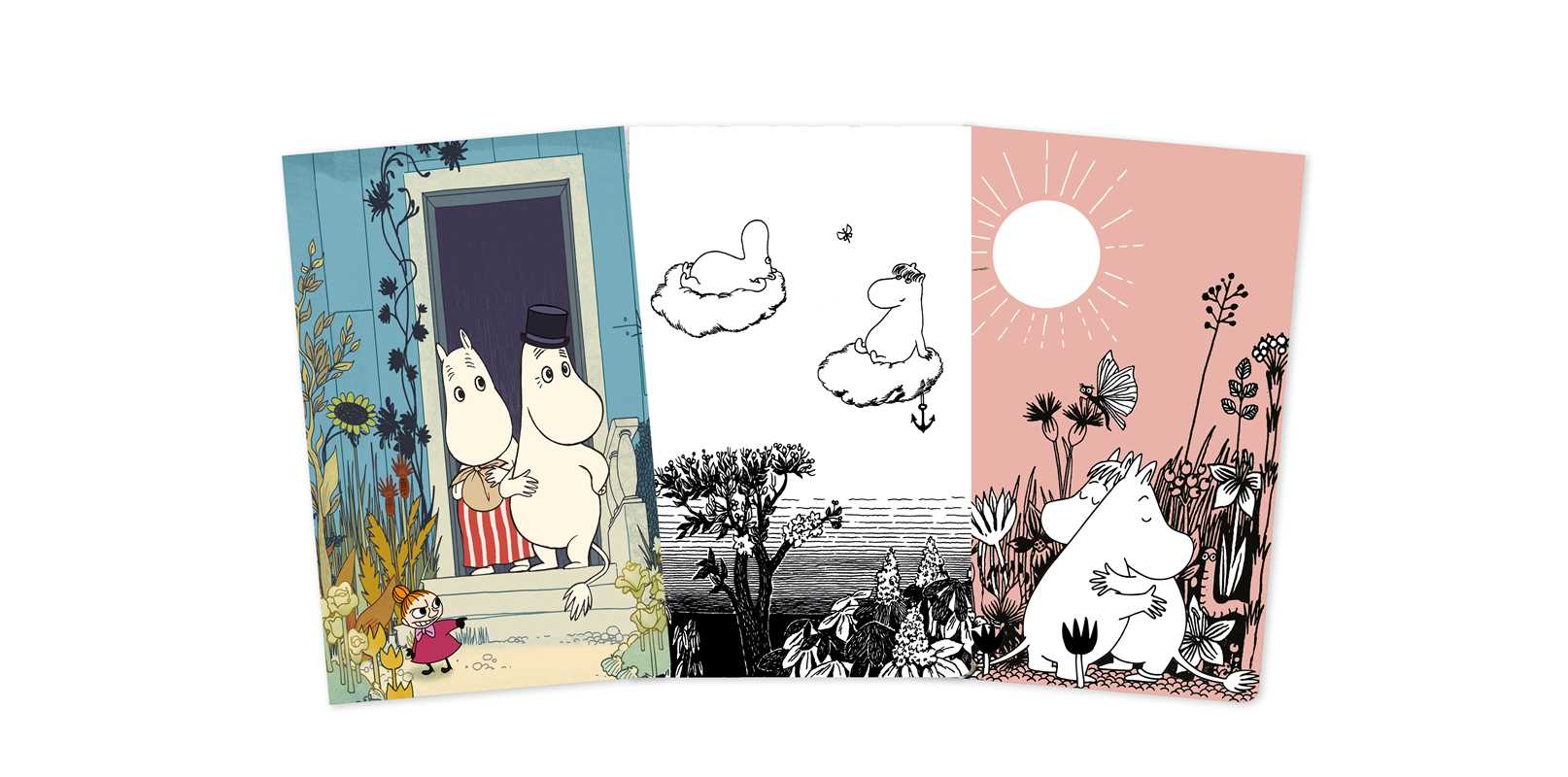Moomin Set of 3 Mini Notebooks by