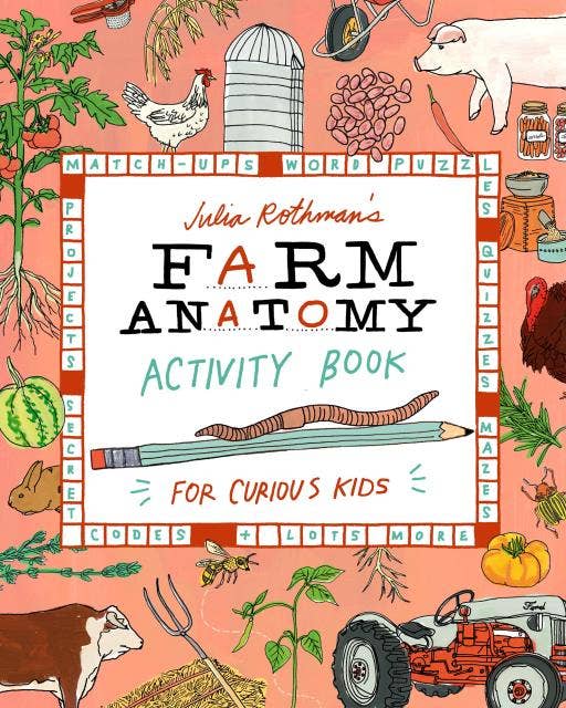 Farm Anatomy Activity Book