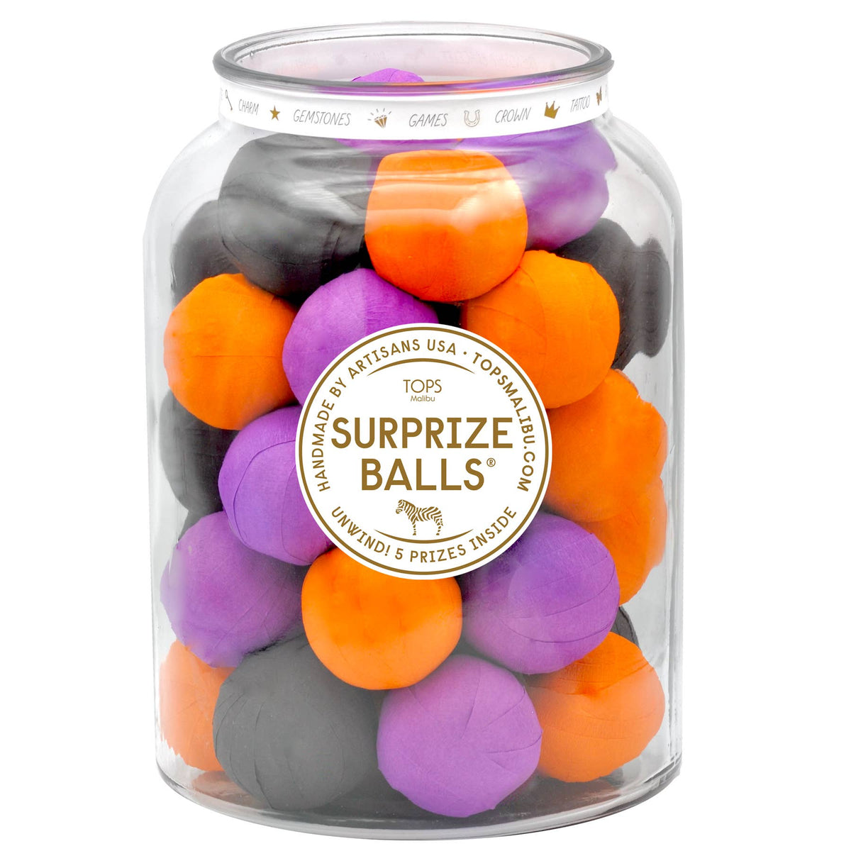 Mini Surprise Balls - Halloween - Refills / Set of 24 - Asst