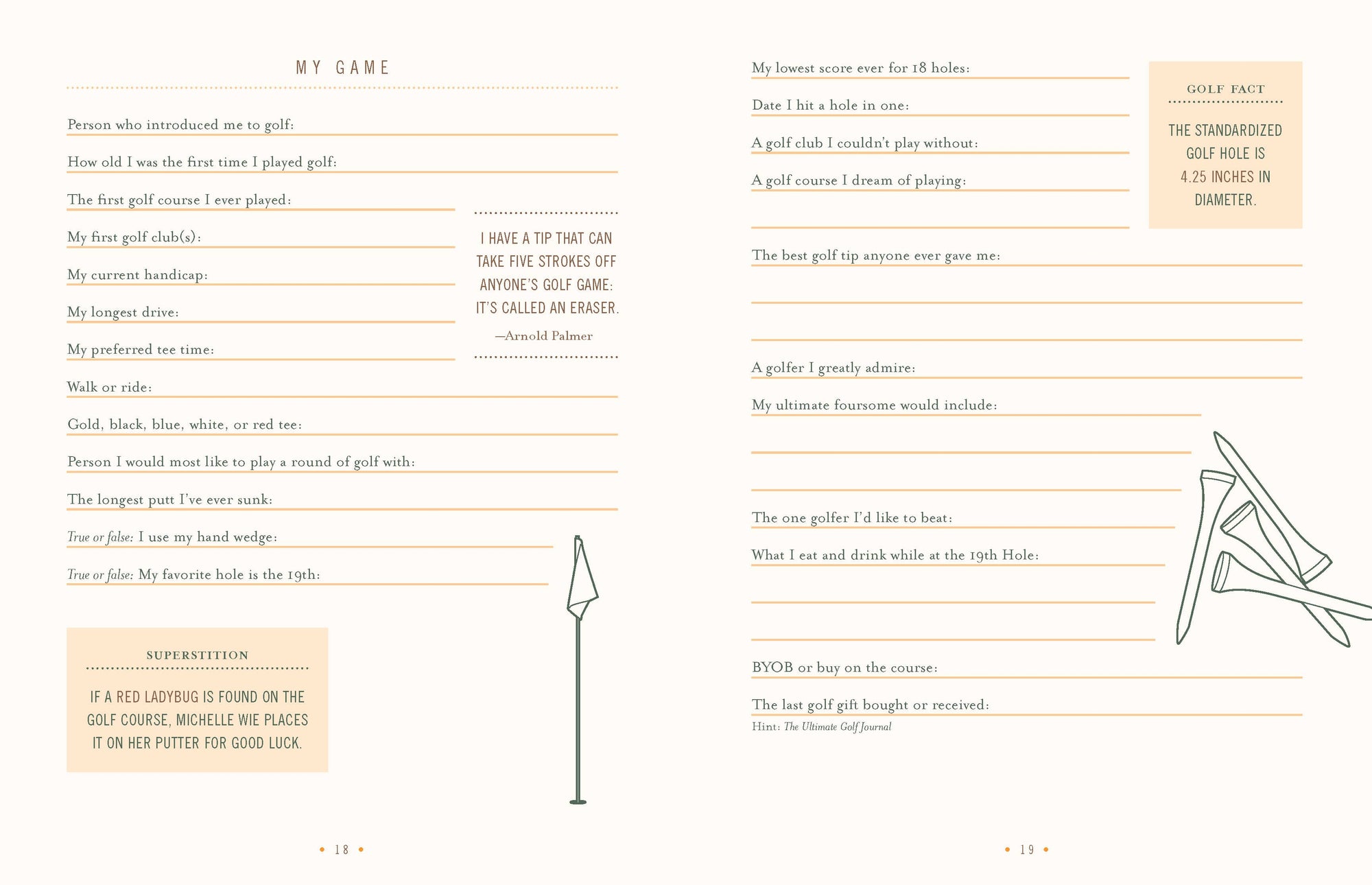 Ultimate Golf Journal