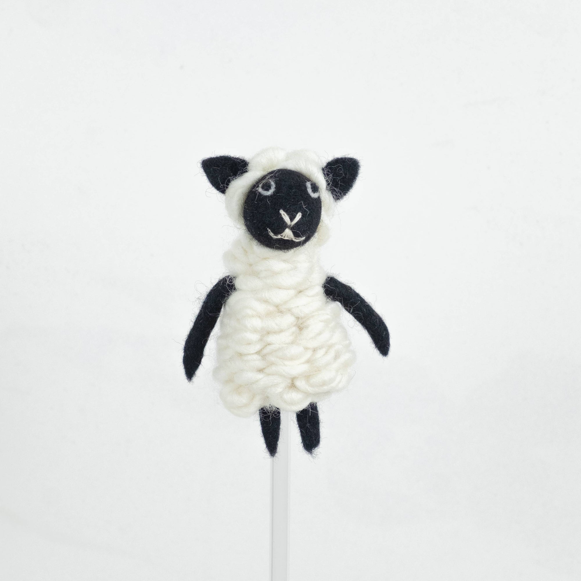 Finger Puppets - Natural Sheep - SET OF 5